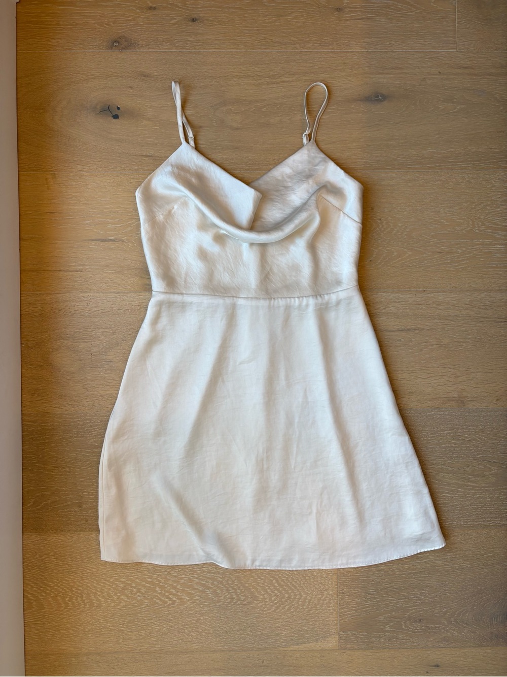 Aritzia Sunday Best Spencer Cowl Neck Mini Dress